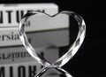 Personalized Heart Crystal with Picture Inner Engraved