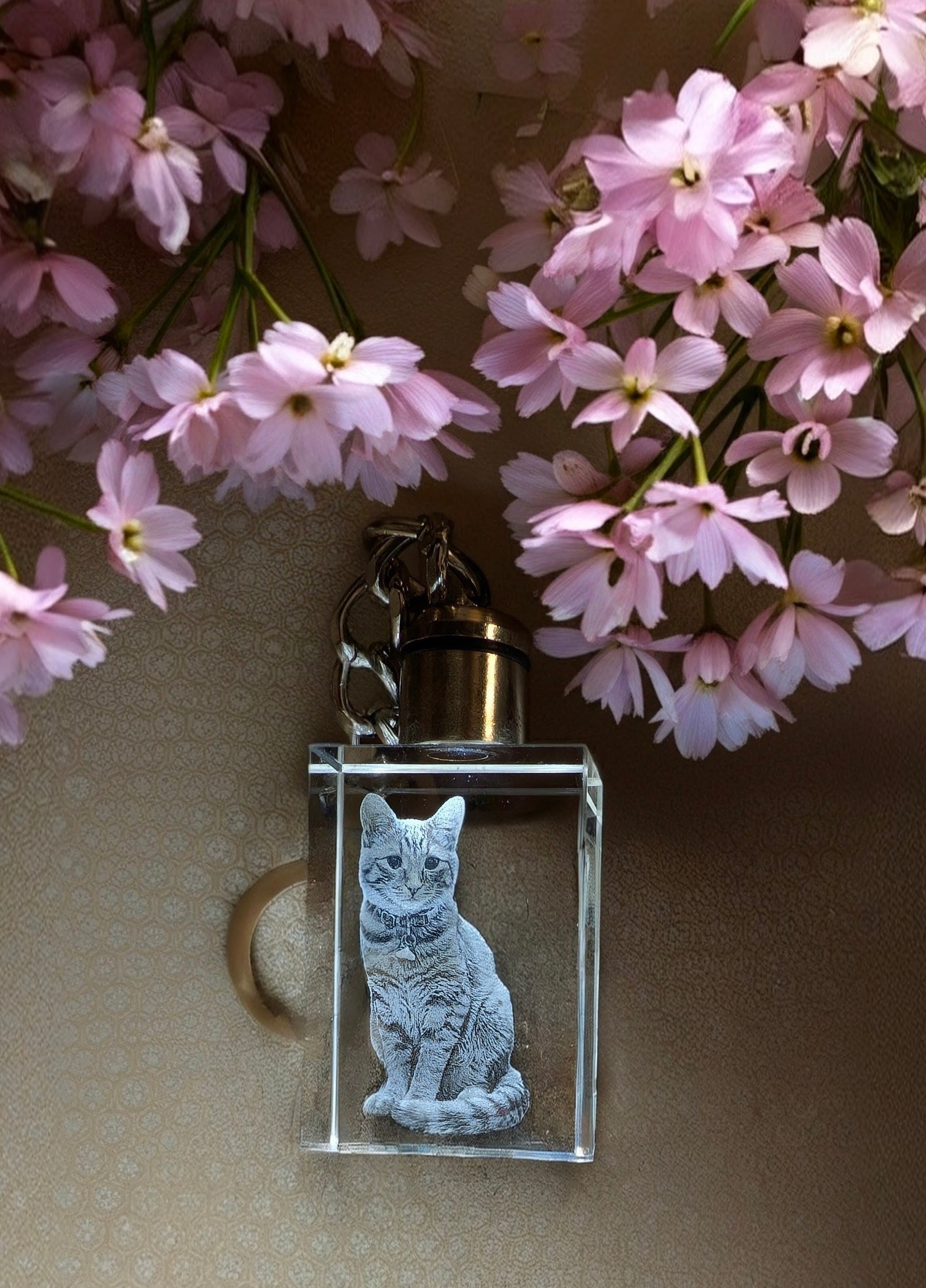 Personalized Crystal Keychain