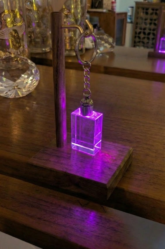 Personalized Crystal Keychain