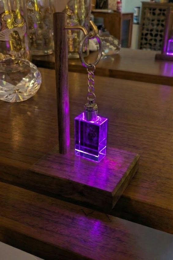 Personalized Crystal Keychain